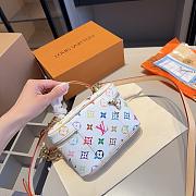Louis Vuitton x Takashi Murakami Vanity Chain Pouch size 19*12*6cm - 6