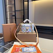 Louis Vuitton x Takashi Murakami Vanity Chain Pouch size 19*12*6cm - 5