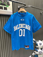 Balenciaga blue T shirt - 1