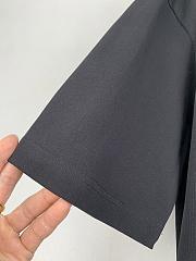Balenciaga yellow logo black  T shirt - 5