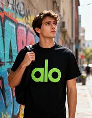 Alo black T shirt  - 2