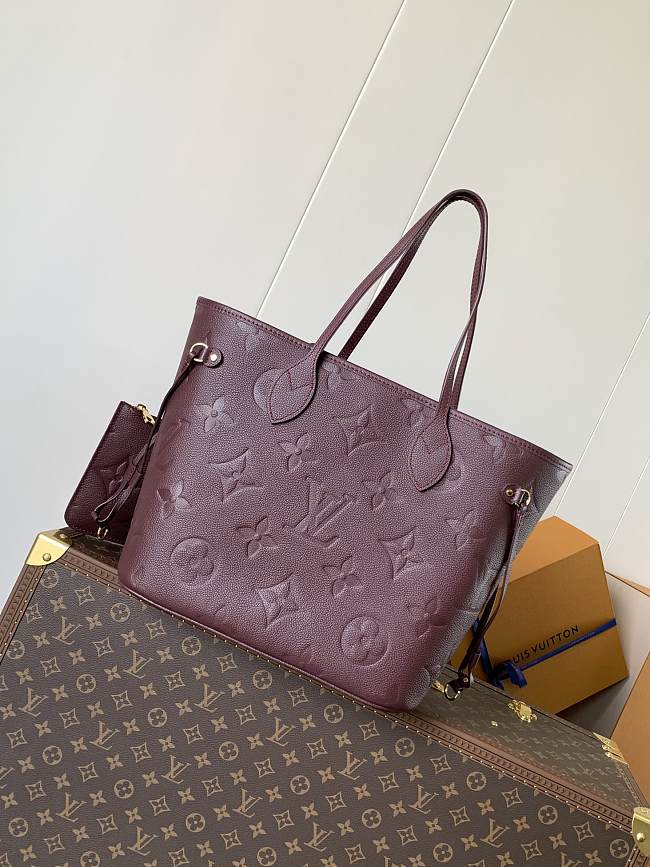 LV neverfull  MM Monogram Empreinte Leather size 32x29x17cm - 1
