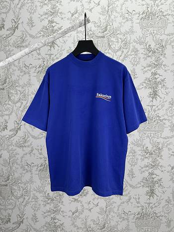 Balenciaga dark blue T shirt 