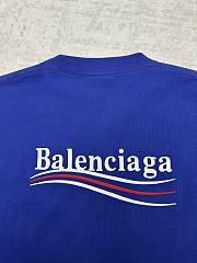 Balenciaga dark blue T shirt  - 2