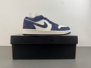  Air Jordan 1 Low SE 'Obsidian Suede' -  IO7448-400 - 5
