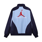 Supreme Jordan Tricot Track Jacket Light Blue Men's - 4