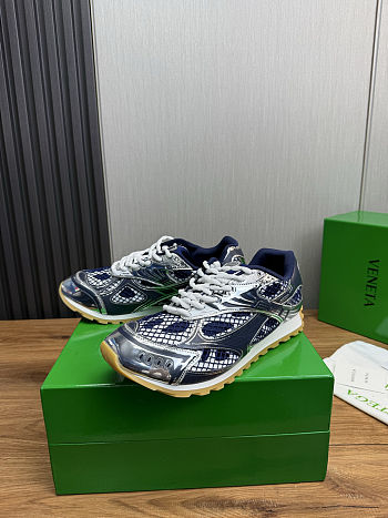 Bottega Veneta Orbit sneakers dark navy color
