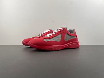 Prada America's cup soft rubber red
