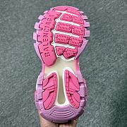 Balenciaga Track Mesh Suede Sneakers Pink  - 2