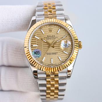 Rolex Datejust Two-Tone Champagne Dial