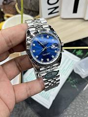 Rolex Datejust 41 blue diamond dial - 6