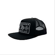 Chrome heart black cap - 5