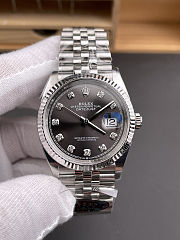 Rolex Datejust 36 Dark Rhodium Diamond Dial  Ref: 126234 - 5