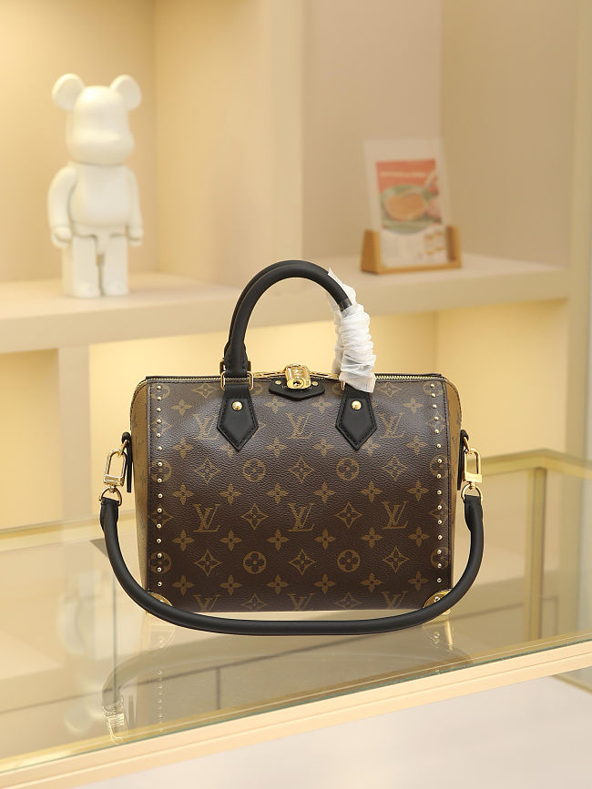 Louis Vuitton Speedy Trunk 25 in Brown/Black size 25x20x27 cm - 1