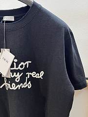 Dior logo black T shirt - 2