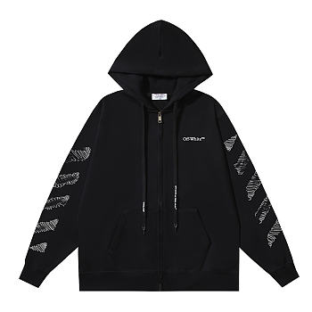 Off white black hoddie
