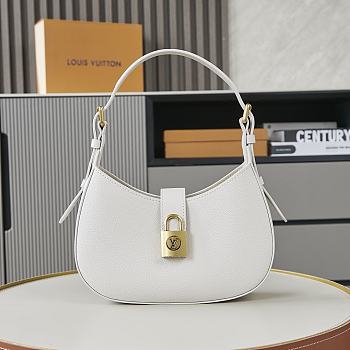 Louis Vuitton Low Key Shoulder Bag White size 26x18x7cm