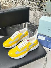 Prada America Cup Soft rubber Yellow Shoes 4E6500-3LLJ-F0377-F-025 - 1
