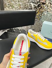 Prada America Cup Soft rubber Yellow Shoes 4E6500-3LLJ-F0377-F-025 - 6