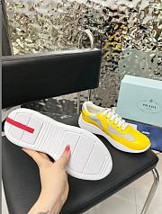 Prada America Cup Soft rubber Yellow Shoes 4E6500-3LLJ-F0377-F-025 - 5