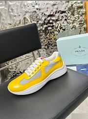 Prada America Cup Soft rubber Yellow Shoes 4E6500-3LLJ-F0377-F-025 - 3