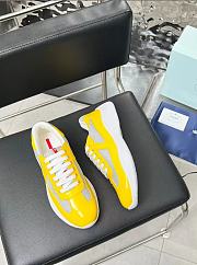 Prada America Cup Soft rubber Yellow Shoes 4E6500-3LLJ-F0377-F-025 - 2