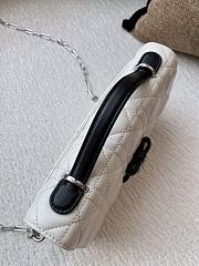 My Dior Mini Bag Two-Tone Latte and Black Cannage size 21.5 cm - 5