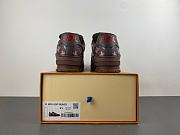  LV trainer coffee-colored sequined lettering - 4