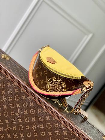 LV Bumbag Monogram Canvas bag M27237 size 30 x 15 x 8.5 cm