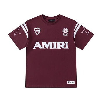 Amiri Burgundy T shirt