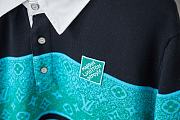  Louis Vuitton Iridescent Jacquard Short-Sleeved Polo - 5