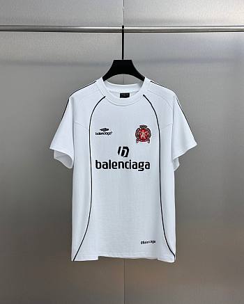 Balenciaga logo  white T shirt 