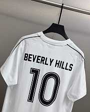 Balenciaga logo  white T shirt  - 5