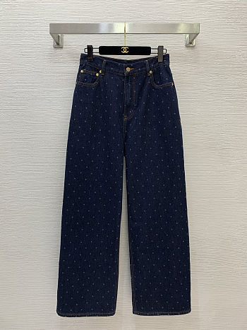  IMMI designer brand high-end custom washed denim cotton jeans