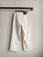 Gucci  Flared jeans in white  - 6