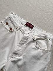 Gucci  Flared jeans in white  - 4