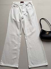 Gucci  Flared jeans in white  - 3