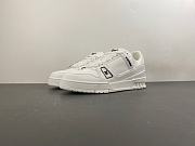 LV Trainer Pure White and Black - 5