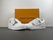 LV Trainer Pure White and Black - 2