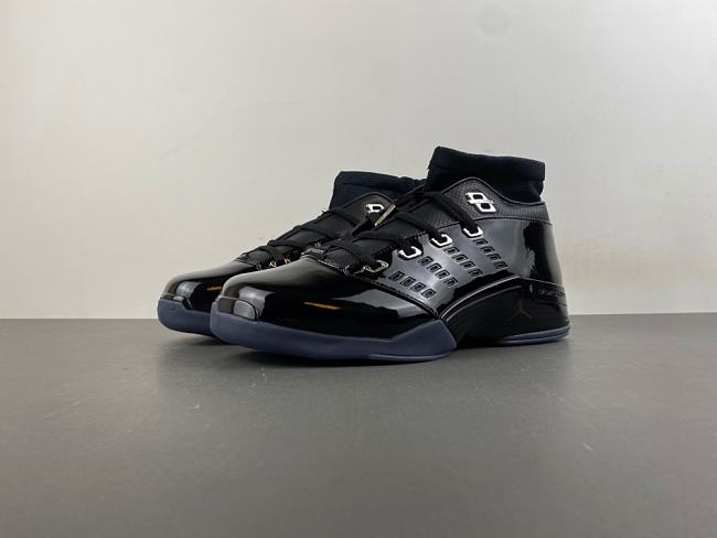 Air Jordan 17 Low “Black Patent” - IV7640-001 - 1