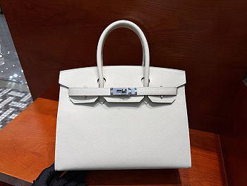 Hermes Birkin 30 Gris Pale Togo Palladium Hardware