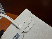 Hermes Birkin 30 Gris Pale Togo Palladium Hardware - 5