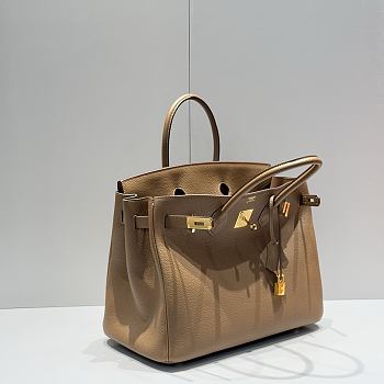 Hermès Birkin 35 Bag – Etoupe Togo Leather with Gold Hardware