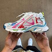 Balenciaga Runner Worn-Out White Multi-Color  - 6