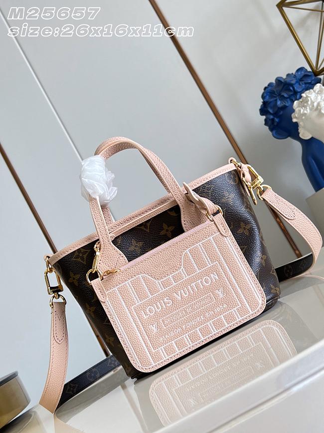  Louis Vuitton Neverfull Bandoulière Inside Out size 26.5 x 16.5 x 11cm - 1