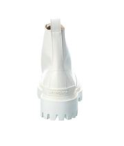 Balenciaga Strike Leather Combat Boot White - 4