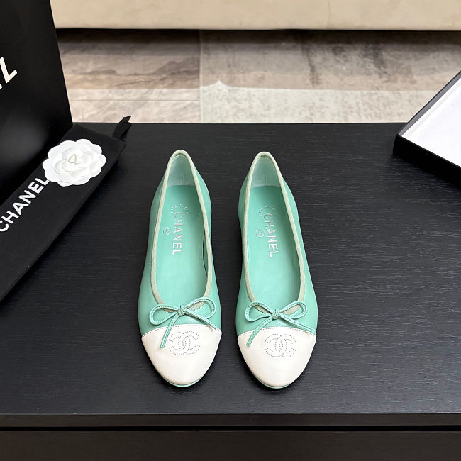 Chanel ballet tiffany shoes - 1