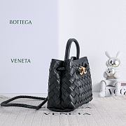Bottega Veneta Andiamo Small Top Handle Bag – Black - 5
