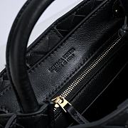 Bottega Veneta Andiamo Small Top Handle Bag – Black - 4