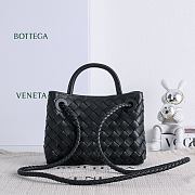 Bottega Veneta Andiamo Small Top Handle Bag – Black - 6